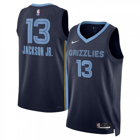 NBA Mænd Trøje Memphis Grizzlies Jaren Jackson JR 13 2022-23 Nike Icon Edition Navy Swingman